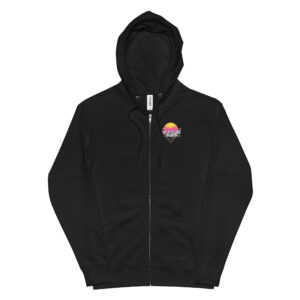 VICE fleece zip up hoodie